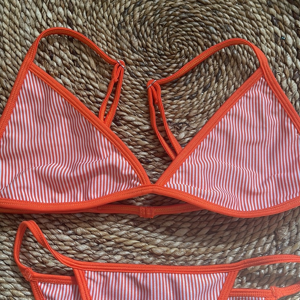 NWOT Lounge Orange Bikini